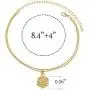 Initial Ankle Bracelets for Women Men, 18K Gold Silver Figaro Cuban Link Anklet Bracelet for Women Teen Girls, Custom Name Gold Anklet with Initials