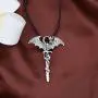 KUIYAI Glow in The Dark Dragon Sword Necklace Luminous Pendant Necklace Sword Pendant Wings Dragon Necklace KUIYAI Glow in The Dark Dragon Sword Necklace Luminous Pendant Necklace Sword Pendant Wings Dragon Necklace