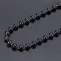 Elfasio 2-8MM Stainless Steel Black Bead Ball Chain Necklace or Men Women 18-30 inches Elfasio 2-8MM Stainless Steel Black Bead Ball Chain Necklace or Men Women 18-30 inches