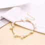 ALAIX Womens Long Necklace Gold Chain Choker Necklaces for Tops Sweater Beads Necklace Long for Women