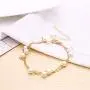 ALAIX Womens Long Necklace Gold Chain Choker Necklaces for Tops Sweater Beads Necklace Long for Women