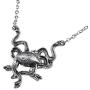 Alchemy of England Gorgons Eye Necklace, Silver