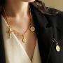 P&N Jewelry Necklace Set for Women, Necklace Set for Couples Jewelry Set Pendant Choker Trendy Necklace Chain Necklace Sets for Women Fashion Jewelry