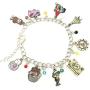 Universe of Fandoms Anime Cosplay Jewelry Cartoons Gravity Fals Charm Bracelet Gifts for Women