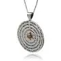 HaAri Kabbalah King Solomon Amulet Pendant Necklace Engraved with 72 Names of God to Draw Powerful Energy and Enhance Positive Changes in Life