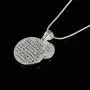Skyrim The Prayer of Jabez Two Coins Budda Words Engraved Pendant Necklace Jewelry for Men and Women Skyrim The Prayer of Jabez Two Coins Budda Words Engraved Pendant Necklace Jewelry for Men and Women