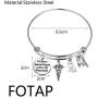 FOTAP Pharmacist Jewelry It Takes A Special Person to Be A Pharmacist Bracelet Pharmacist Expandable Wire Bangle Graduation Gift