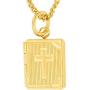 Lifetime Jewelry Bible Locket Necklace That Holds Pictures with 20X More 24k Plating Than Other Photo Lockets - Religious Charm Necklace for Women and Men