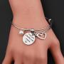 MAOFAED Mother Bracelet I Love You a Bushel and a peck Bracelet Gift for Mom Grandmom