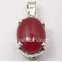 SilverStarJewel Sterling Silver Natural Carnelian Pendant 1'' Stone Jewelry SilverStarJewel Sterling Silver Natural Carnelian Pendant 1'' Stone Jewelry