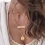 MyNameNecklace Personalized Bar Necklace Engraved Name Necklace Nameplate Bar-Christmas Jewelry Gift- Women Custom Pendant MyNameNecklace Personalized Bar Necklace Engraved Name Necklace Nameplate Bar-Christmas Jewelry Gift- Women Custom Pendant