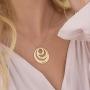 MyNameNecklace Personalized Engraved 3 Round Discs Circle Names Necklace - Mom Wife- Mother Day Jewelry Gift MyNameNecklace Personalized Engraved 3 Round Discs Circle Names Necklace - Mom Wife- Mother Day Jewelry Gift