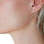 Humble Chic Simulated Diamond Dangle Earrings for Women - Cubic Zirconia Crystal Long Dangling Earrings - Hypoallergenic and Safe for Sensitive Ears