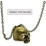 ApinJe Detachable Steampunk Skull Pendant Glass Bottle Necklace Skeleton Spider Hallowenn Decoration Costume Jewelry ApinJe Detachable Steampunk Skull Pendant Glass Bottle Necklace Skeleton Spider Hallowenn Decoration Costume Jewelry