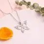 925 Sterling Silver Celtic Knot Butterfly Pendant Necklace for Women Butterfly Lovers Gifts Jewelry 925 Sterling Silver Celtic Knot Butterfly Pendant Necklace for Women Butterfly Lovers Gifts Jewelry