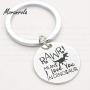 Davitu New arried''Rawr Means I Love You in Dinosaur''Copper Silver Necklace &Keychain,Charm,Inspirational Jewelry Fun Gift Valentines - (Metal Color: Necklace, Length: 45cm)