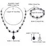 BriLove Womens Wedding Bridal Crystal Infinity Figure 8 Teardrop Y-Necklace Bracelet Earrings Set BriLove Womens Wedding Bridal Crystal Infinity Figure 8 Teardrop Y-Necklace Bracelet Earrings Set