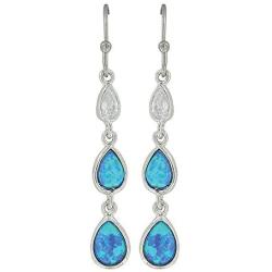 Montana Silversmiths River of Lights Falling into Water Earrings