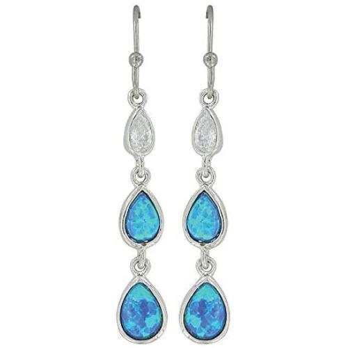 Montana Silversmiths River of Lights Falling into Water Earrings