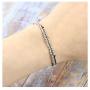 Inspirational Morse Code Encouragement Bracelets for Women Funny Jewelry Gifts for Teen Girls Daughter Sister Best Friend Friendship Adjustable Dainty Silk Beaded Wrap Bracelet