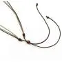 SELOVO Boho Bead Beach Drop Earrings Statement Adjustable Necklace Jewelry Set