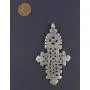 Silver Ethiopian Coptic Cross Pendant, 100% Authentic & Genuine African Abyssinian Product, Orthodox Christian Pendant for Jewelry, The Bead Chest Silver Ethiopian Coptic Cross Pendant, 100% Authentic & Genuine African Abyssinian Product, Orthodox Christian Pendant for Jewelry, The Bead Chest