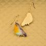 Spinningdasiy Dangling Colorful Flying Creature Bird Earrings | Bird Lover Earrings