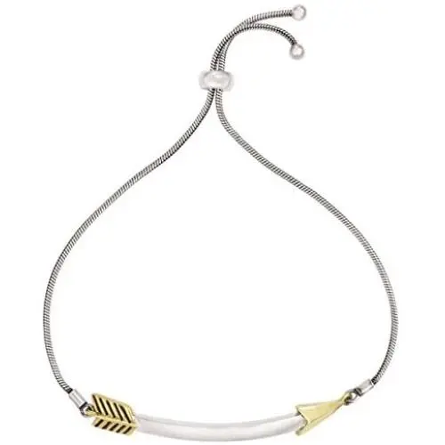 Silpada Curved Arrow Bolo Chain Bracelet in Sterling Silver & Brass, 9'' Silpada Curved Arrow Bolo Chain Bracelet in Sterling Silver & Brass, 9''