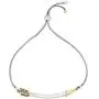 Silpada Curved Arrow Bolo Chain Bracelet in Sterling Silver & Brass, 9'' Silpada Curved Arrow Bolo Chain Bracelet in Sterling Silver & Brass, 9''