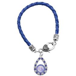 UJIMS ZPB Sorority Gift ZPB Charm Bangle 1920 Greek Greece Sorority Jewelry ZPB Jewelry for Women Girl