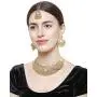 YouBella Jewellery Bollywood Ethnic Gold Plated Traditional Indian Necklace Combo Set with Earrings for Women YouBella Jewellery Bollywood Ethnic Gold Plated Traditional Indian Necklace Combo Set with Earrings for Women
