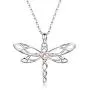 MANBU Sterling Silver Dragonfly Earrings Bracelet Necklace - Celtic Jewelry Gifts for Women Dragonfly Lovers MANBU Sterling Silver Dragonfly Earrings Bracelet Necklace - Celtic Jewelry Gifts for Women Dragonfly Lovers