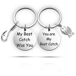 G-Ahora Couple Keychain Couple Puzzle Jewelry for Boyfriend and Girlfriend Valentines Day Anniversarys Day Gift for Husband Wife Long Distance Relationship