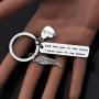 Gzrlyf Memorial Keychain God Has You in His Arm I Have You in My Heart Sympathy Gifts for Loss of Loved One