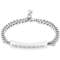 zeqingjw Crystal Cremation Jewelry Bracelet for Ashes for Women Stainless Steel Adjustable Urn Bangles for Ashes Memorial Keepsake Jewelry Ashes Bracelet