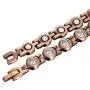 WELMAG® Copper Magnetic Bracelet for Women, Beauty Therapy Copper Magnetic Bracelets Pain Relief Bracelets Magnetic Clasp Women Free Link Removal Tool WELMAG® Copper Magnetic Bracelet for Women, Beauty Therapy Copper Magnetic Bracelets Pain Relief Bracelets Magnetic Clasp Women Free Link Removal Tool