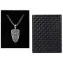 VENICEBEE Archangel St. Michael Saint Medal Cross Shield Sword Angel Guardian Protection Orthodox Christian Mikhail Solid 925 Sterling Silver Pendant Necklace with Chain Black Pouch Polishing Cloth Gift Box VENICEBEE Archangel St. Michael Saint Medal Cross Shield Sword Angel Guardian Protection Orthodox Christian Mikhail Solid 925 Sterling Silver Pendant Necklace with Chain Black Pouch Polishing Cloth Gift Box