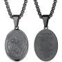 PROSTEEL Saint Michael The Archangel Necklace Pendant & Chain Catholic Religious Jewelry PROSTEEL Saint Michael The Archangel Necklace Pendant & Chain Catholic Religious Jewelry