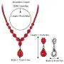 BriLove Womens Wedding Bridal CZ Crystal Teardrop Infinity Y-Necklace Dangle Earrings Set BriLove Womens Wedding Bridal CZ Crystal Teardrop Infinity Y-Necklace Dangle Earrings Set