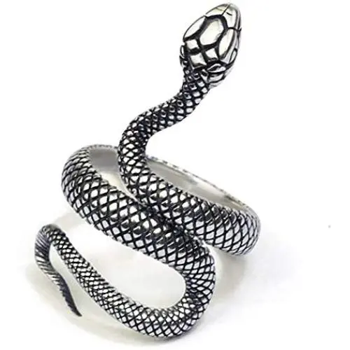 yfigo Snake Ring Animal Punk Vintage Ring for Men Women Retro Opening Adjustable Ring yfigo Snake Ring Animal Punk Vintage Ring for Men Women Retro Opening Adjustable Ring