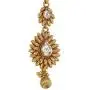 MUCH-MORE Sleek Design Gold Plated Maang Tikka for Girls & Kids & Women MUCH-MORE Sleek Design Gold Plated Maang Tikka for Girls & Kids & Women