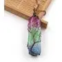 Lovastar 7 Chakra Gemstone Tree of Life Copper Wire Wrap Healing Pendant Natural Quartz Crystal Necklace for Women and Girls Lovastar 7 Chakra Gemstone Tree of Life Copper Wire Wrap Healing Pendant Natural Quartz Crystal Necklace for Women and Girls
