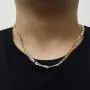 18k Gold and Silver necklaces women personalized long necklaces for women gold necklace rose pendant flower jewelry for girl teen women wife girlfriend friends gift original by Arget