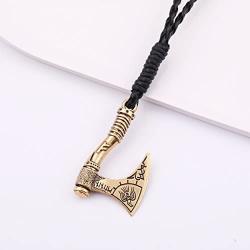 TEAMER Norse Viking Runes Axe Bracelets Perun Irish Knot Raven Animal Hatchet Amulet Talisman Jewelry