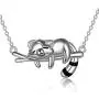 ONEFINITY Red Panda Necklace Sterling Silver Red Panda Pendant Necklaces Cute Red Panda Jewelry Gifts for Women ONEFINITY Red Panda Necklace Sterling Silver Red Panda Pendant Necklaces Cute Red Panda Jewelry Gifts for Women