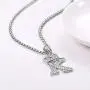 JewelBeauty Alphabet Crowned Initial Necklace Iced Out King Crown Cubic Zirconia Letter Pendant 24'' Rope Chain Necklaces, from A to Z JewelBeauty Alphabet Crowned Initial Necklace Iced Out King Crown Cubic Zirconia Letter Pendant 24'' Rope Chain Necklaces, from A to Z