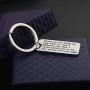 BEKECH Step Dad Keychain Gift Stepfather Gifts Thank You for Being My Step Dad Punch in Face Keychain Father Jewelry Bonus Dad Gifts from Stepdaughter or Stepson