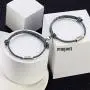 Personalized Magnetic Couple Bracelets,Braided Bracelet with Magnetic Charm for Couple Gift Jewelry 2pcs