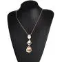 welbijoux Long Pendant Necklaces for Women Multi-Layer Pendant Y Necklace Set Statement Pendant Chic Jewelry for Girls