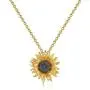 luomart Flower Edelweiss Pendant Necklace&Earrings,Sunflower Daisy Necklaces Jewelry Gift for Women Girls